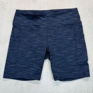 Iuga Athletic Bike Shorts with Pockets‎ High Waist Heathered XXL